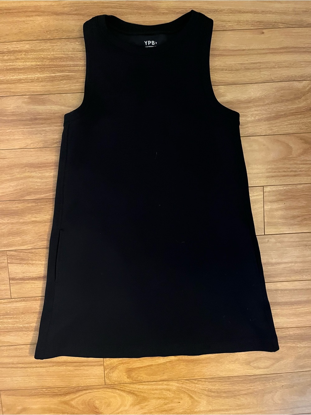 Abercrombie & Fitch YPB Black Sleeveless Mini Shift Dress